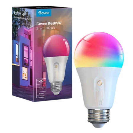 Bild von Govee RGBWW Smart LED Bulb (1 Pack) E27 1200lm