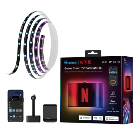 Bild von Govee 3S Netflix TV 55-65 Smart LED-Hintergrundbeleuchtung