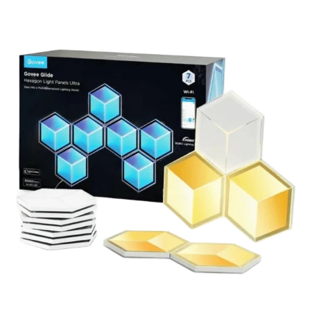 Bild von Govee Glide Hexagon Light Panels Ultra 7-Pack