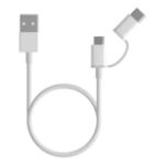 Bild von Mi 2-in-1 USB-Kabel Micro USB to Type C (30cm) 