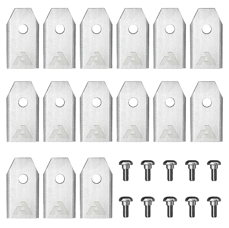 Bild von ANTHBOT Mähroboter Messerklingen-Set mit 15 Edelstahlklingen und 10 Schrauben