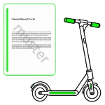 Bild von Datenbestaetigung E-Scooter